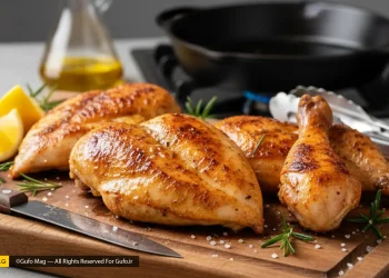 اصول سرخ کردن حرفه ای مرغ