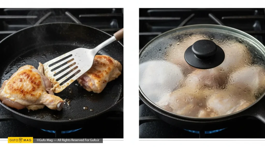 اشتباهات رایج در پخت مرغ