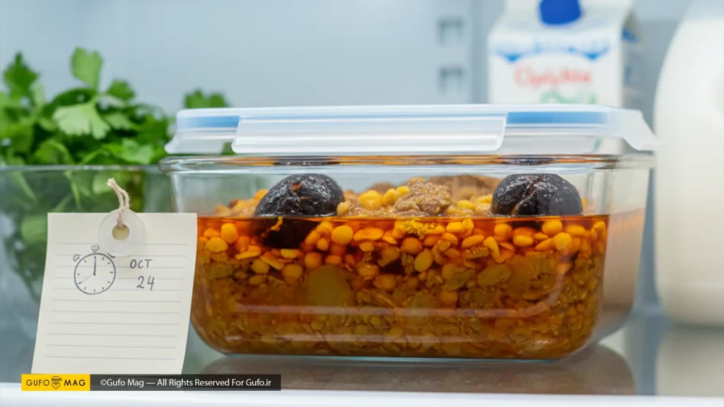 روش نگهداری قیمه در یخچال 