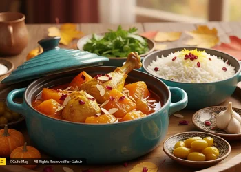 طرز تهیه خورش کدو حلوایی با مرغ