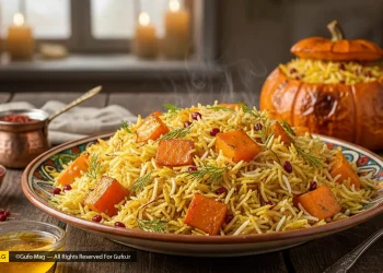 طرز تهیه پلو کدو حلوایی