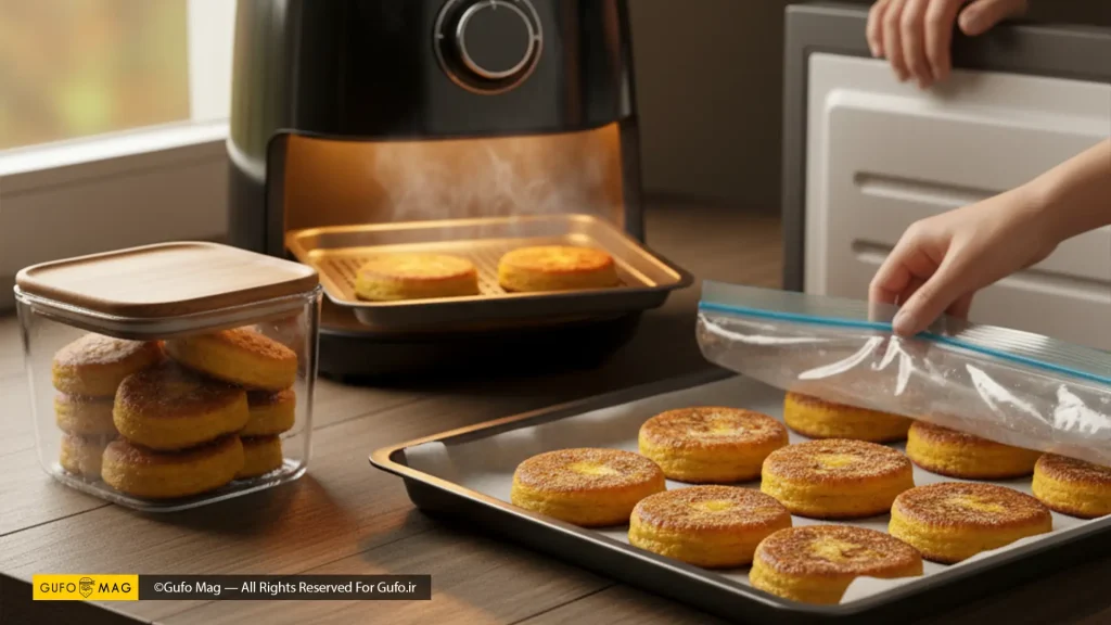 روش نگهداری کوکو کدو حلوایی