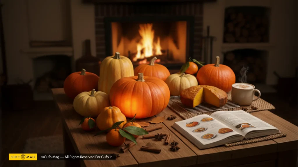 دستور پخت انواع غذاهای پاییزی با کدو حلوایی