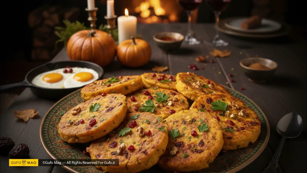 طرز تهیه کوکو کدو حلوایی