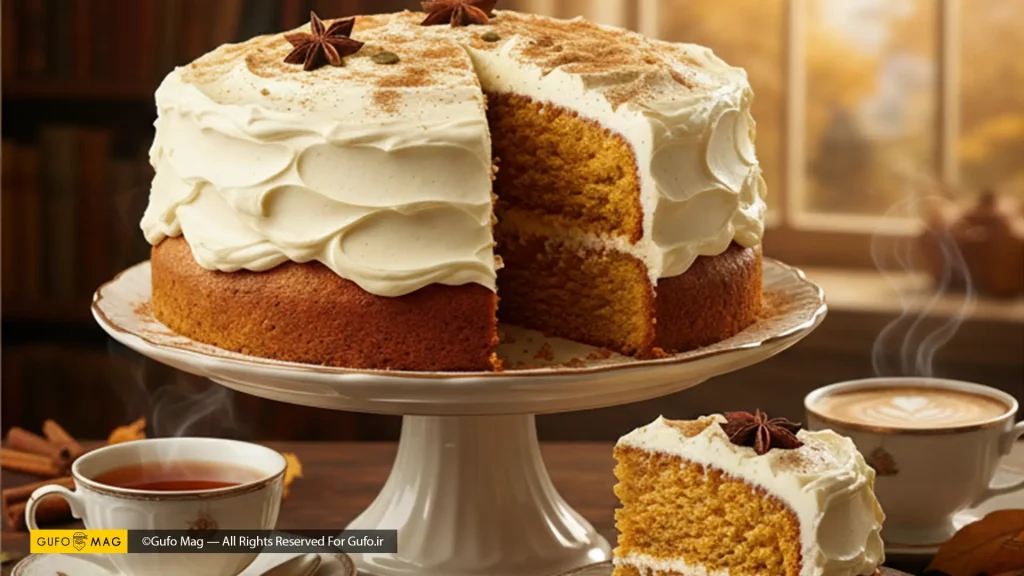 طرز تهیه کیک کدو حلوایی