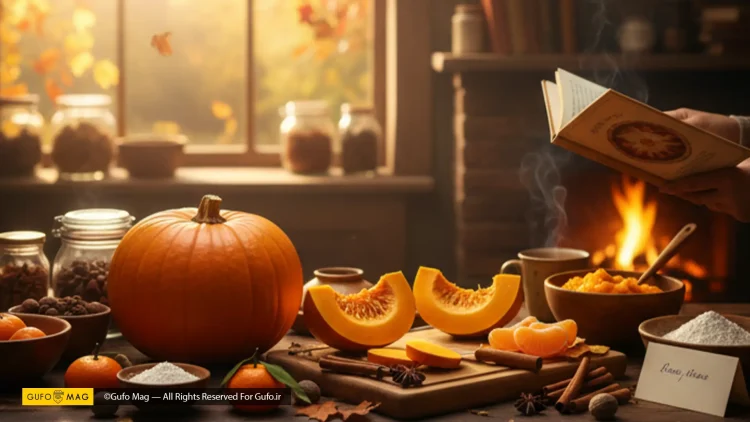 آموزش انواع غذا با کدو حلوایی