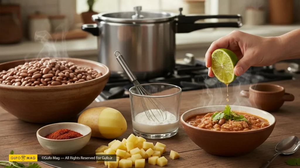 نکات و فوت و فن تهیه خوراک لوبیا و تن ماهی خوشمزه