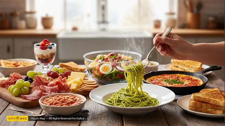 چی بخوریم وقتی حال پخت‌وپز نداریم؟