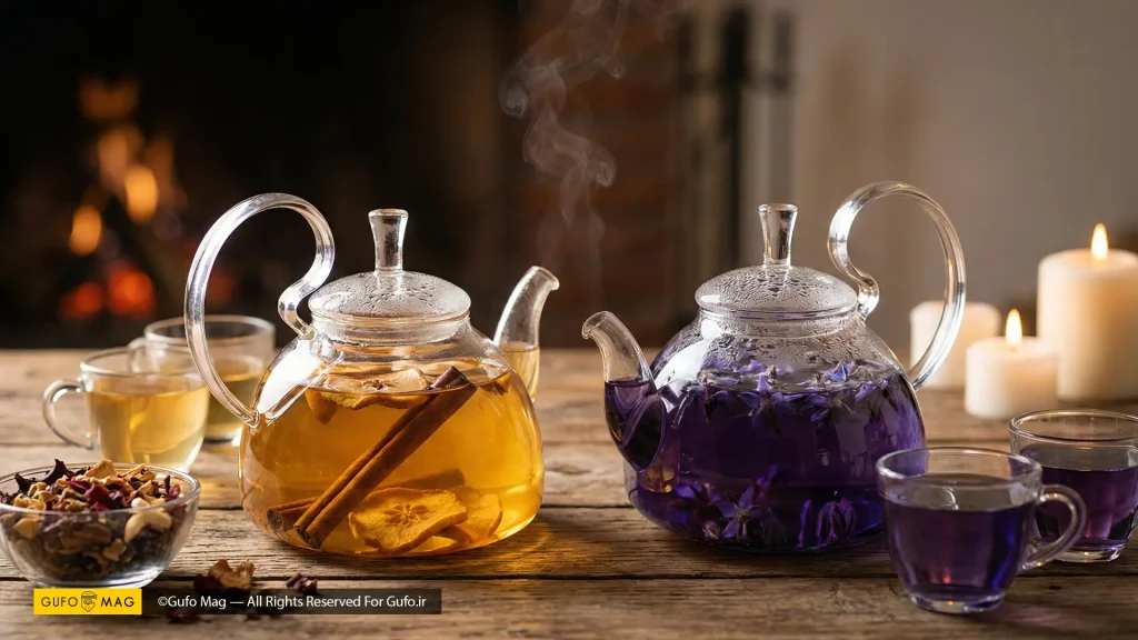 دمنوشهای آرامشبخش مخصوص شب یلدا