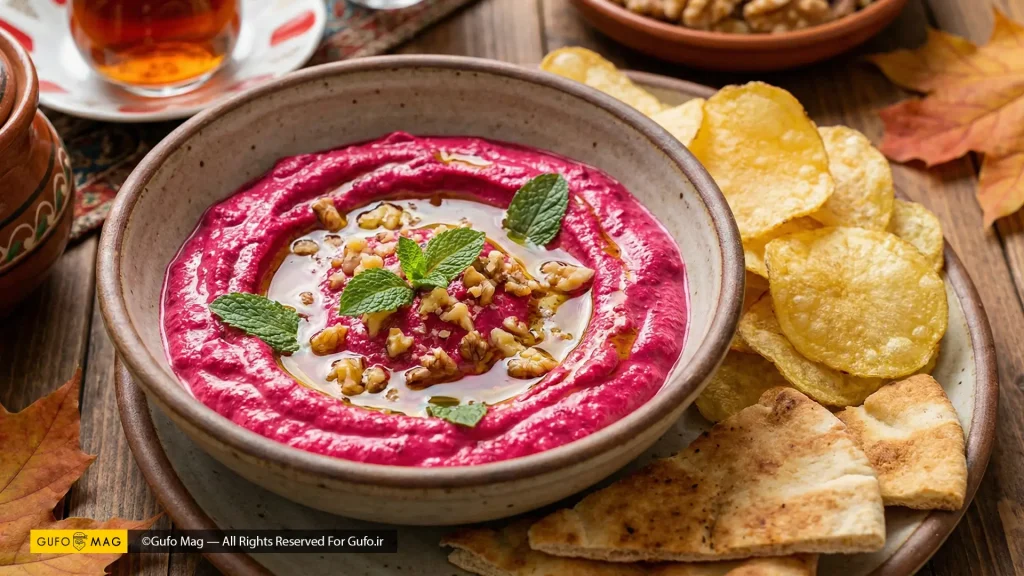 بورانی لبو (ماست و لبو) مخصوص شب یلدا