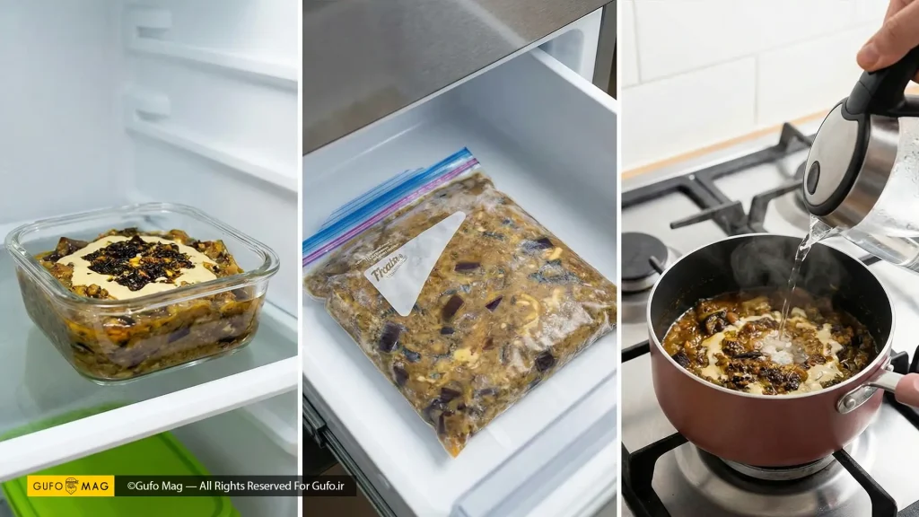 روش‌های نگهداری غذا در یخچال و فریزر و نحوه صحیح گرم کردن مجدد