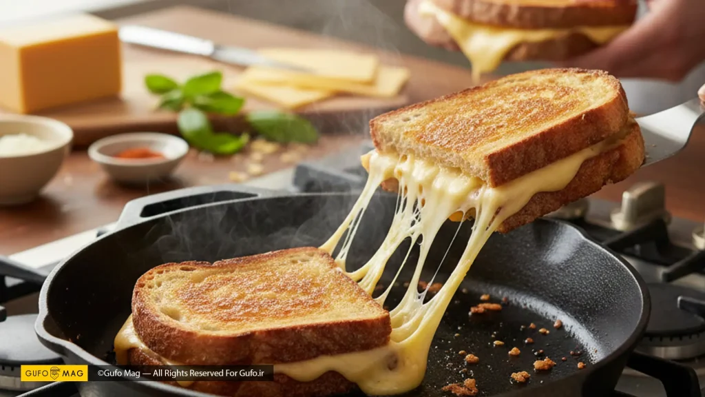 نکات و فوت و فن تهیه ساندویچ تست پنیری