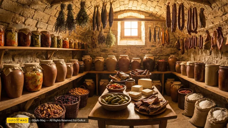 تاریخچه نگهداری غذا و روش‌های سنتی