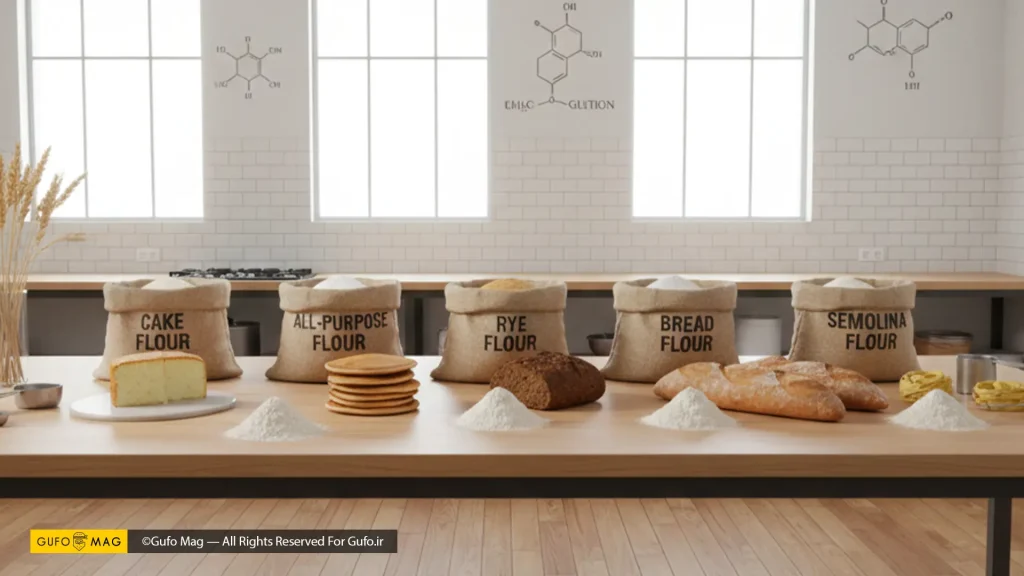 تفاوت انواع آرد در آشپزی 