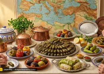 تاریخچه دلمه در آشپزی خاورمیانه