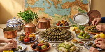 تاریخچه دلمه در آشپزی خاورمیانه