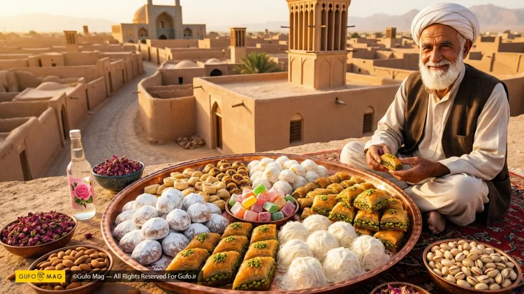 تاریخچه شیرینی‌های سنتی یزد