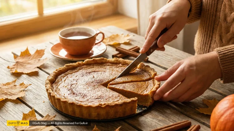 طرز تهیه تارت کدو حلوایی دسر پاییزی