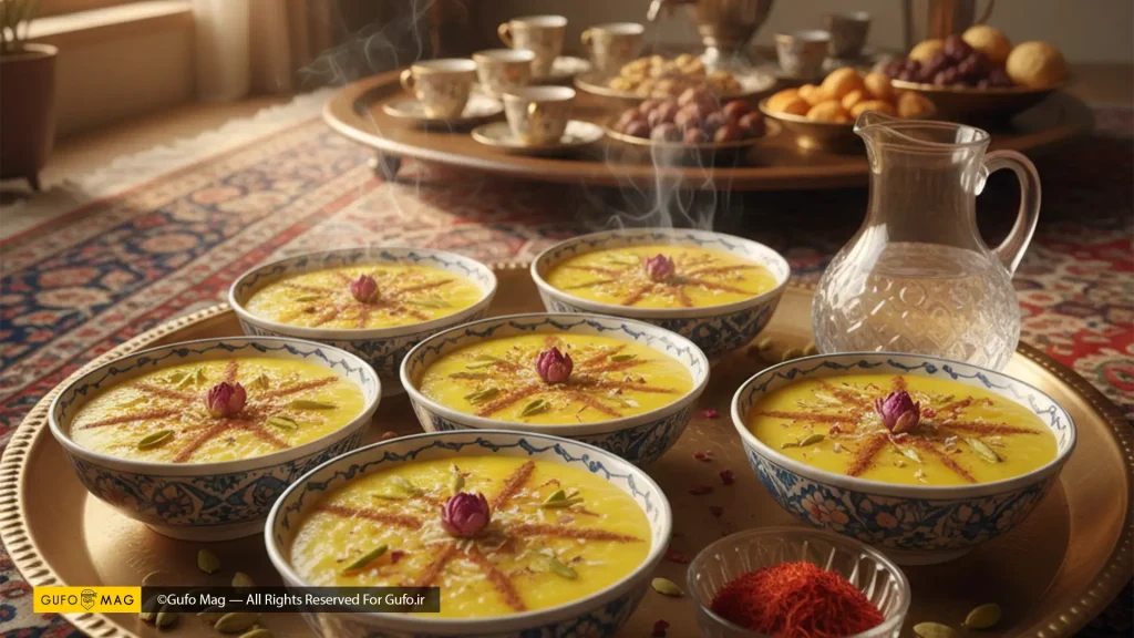 دستور پخت شله زرد نذری در خانه 