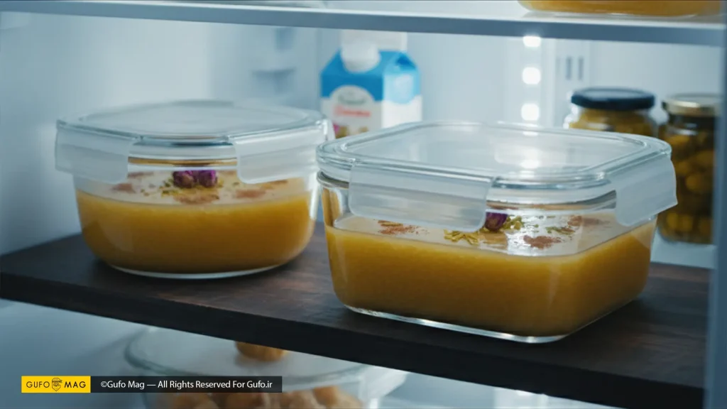 روش نگهداری شلعه زرد در یخچال