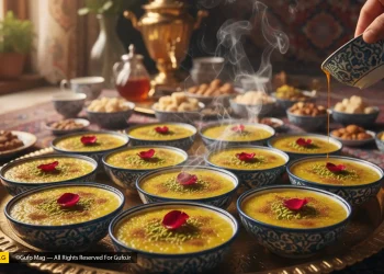 طرز تهیه شله زرد