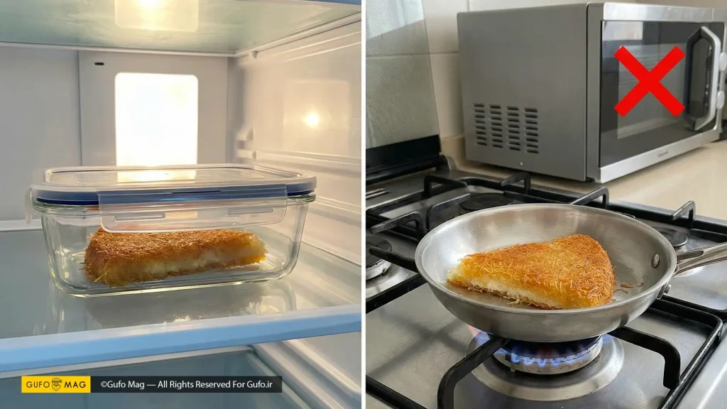 روش صحیح نگهداری در یخچال و منع گرم کردن در مایکروویو