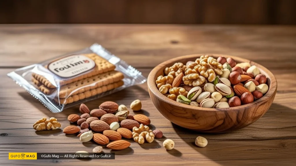 میزان ویتامین های موجود در آجیل چهارمغز