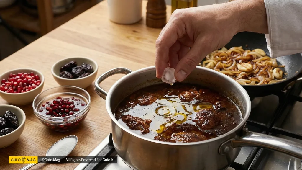 نکات و فوت و فن پخت مرغ ناردونی مازندرانی