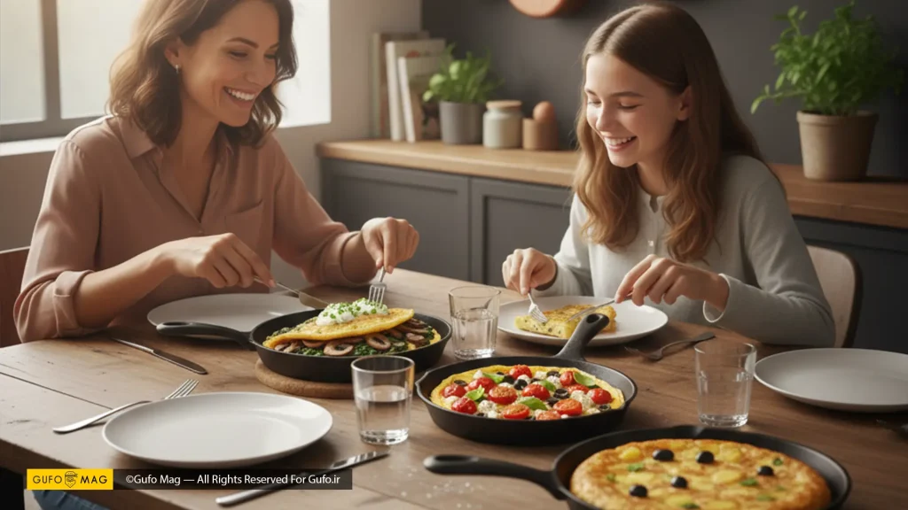 ایده و طرز تهیه سه مدل املت سریع و خوشمزه 