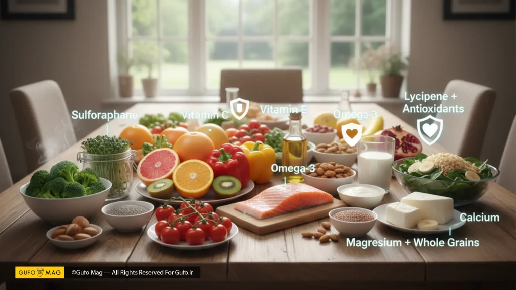 بهترین غذاها برای روزهای آلوده