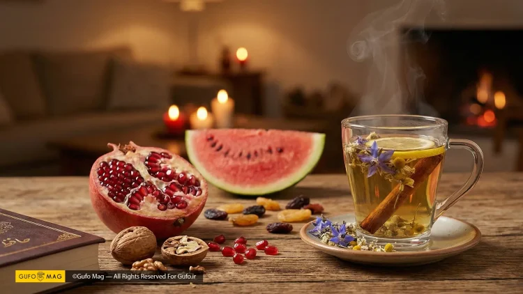 طرز تهیه دمنوش آرامش‌بخش ویژه بعد از شب‌نشینی یلدا
