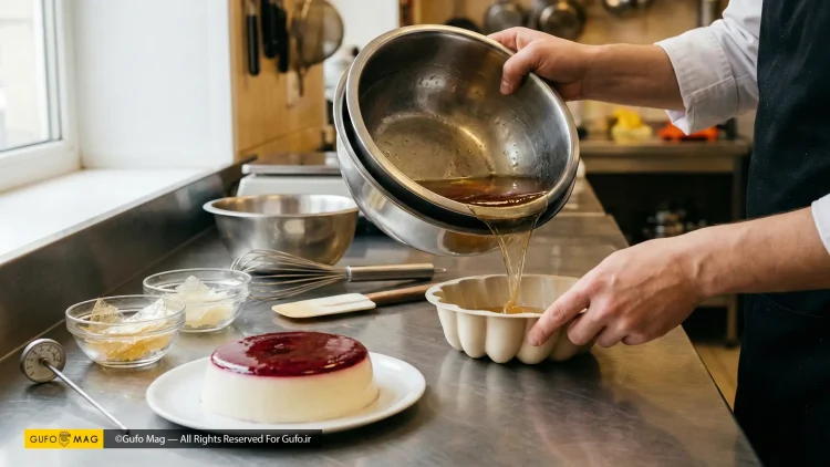 اصول کار با ژلاتین برای دسرها