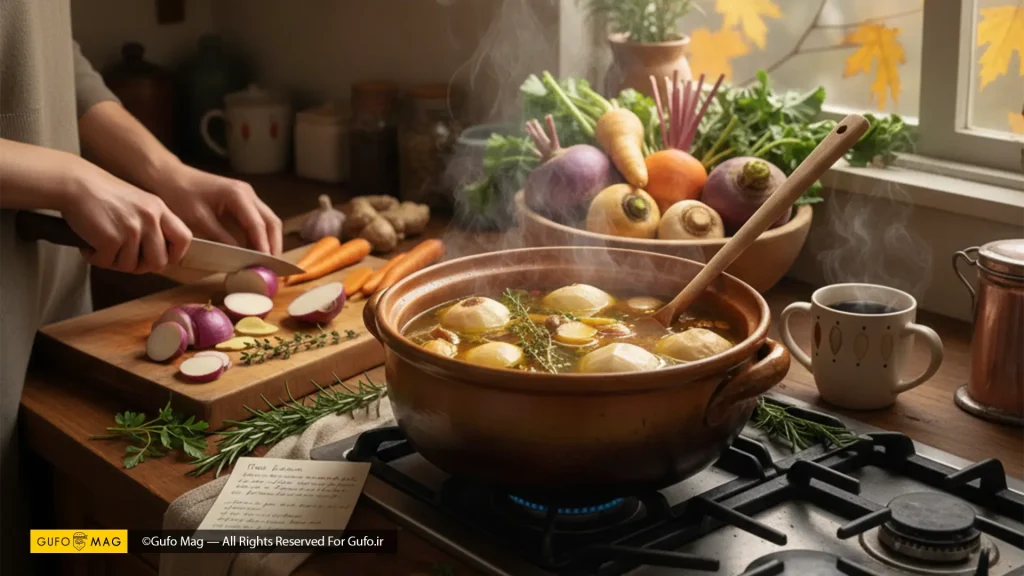 دستور پخت شلغم برای سرماخورگی