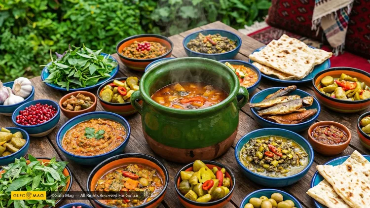 تاریخچه و فرهنگ غذایی گیلان