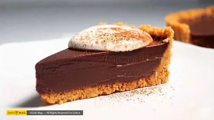 طرز تهیه تارت شکلاتی یخچالی