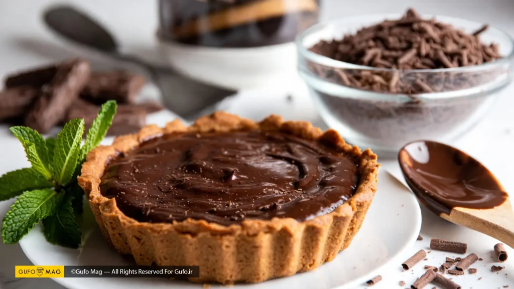 طرز تهیه تارت شکلاتی 