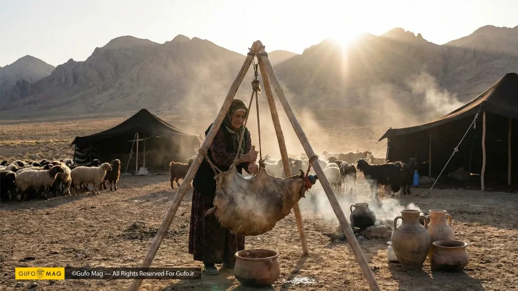 تاریخچه و فرهنگ لبنیات در ایران