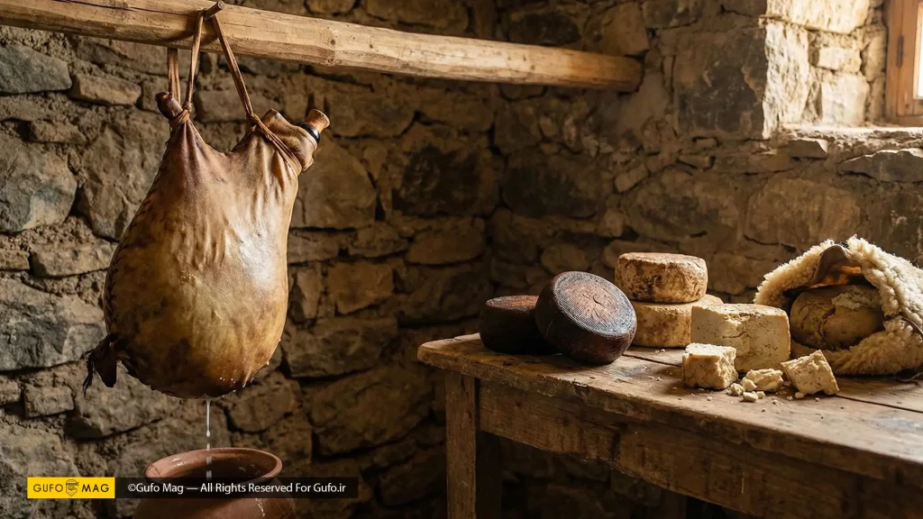 روش نگهداری لبنیات ایرانی