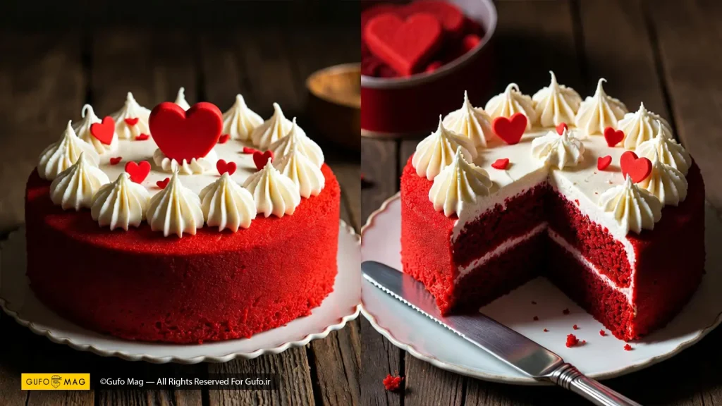 طرز تهیه کیک ردولوت در خانه