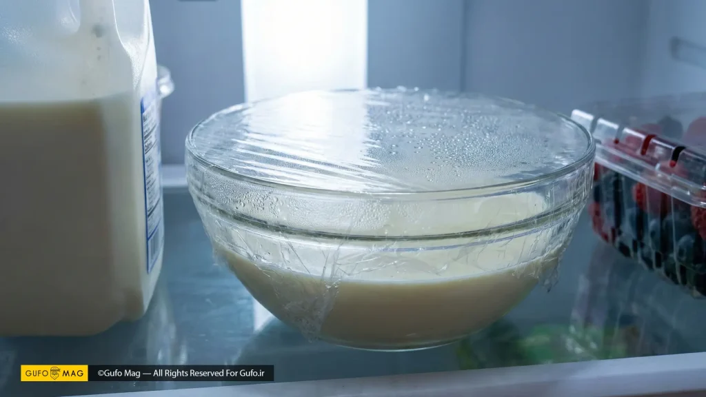 روش نگهداری پاناکوتا وانیلی