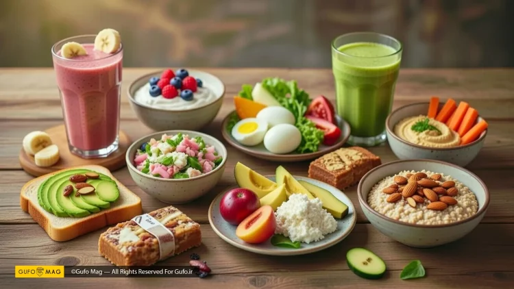 ۱۰ میان‌ وعده سریع و سالم برای بعد از ورزش