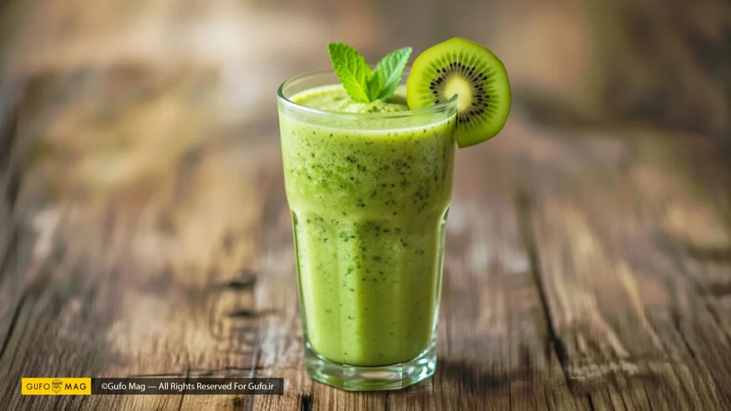 طرز تهیه اسموتی سبز