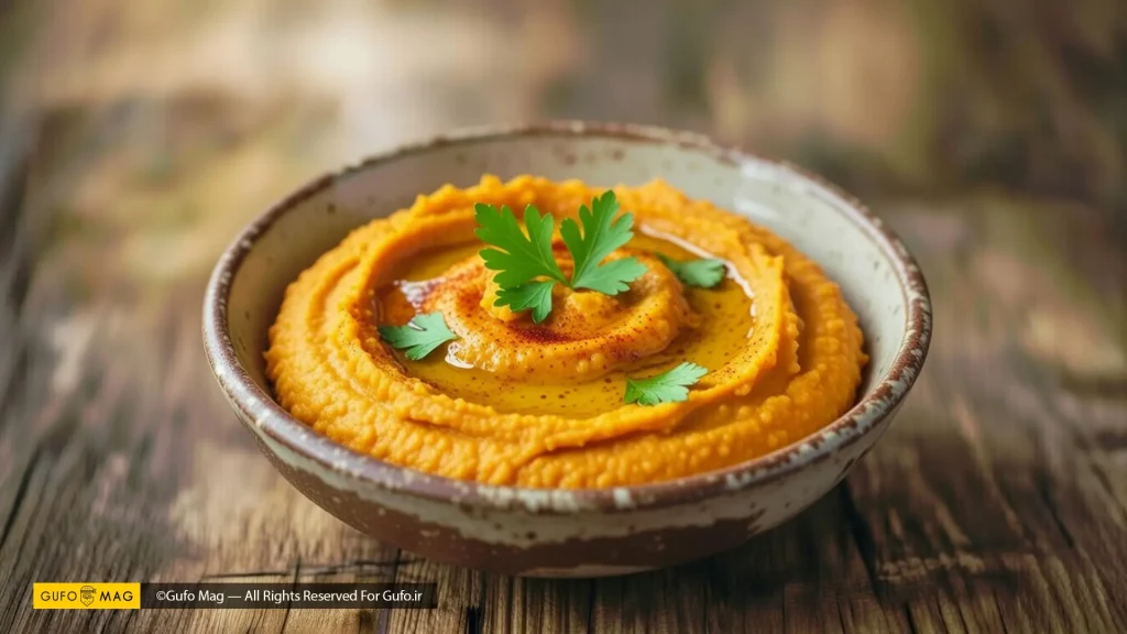 طرز تهیه هوموس با هویج