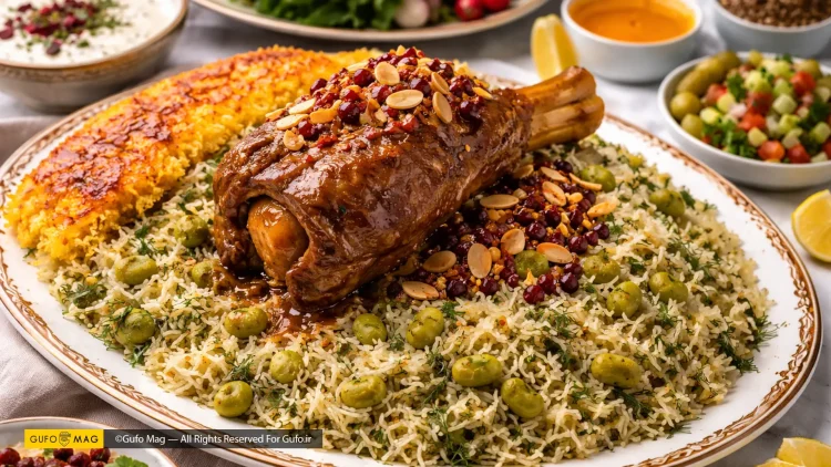 طرز تهیه باقالی پلو با گوشت مجلسی