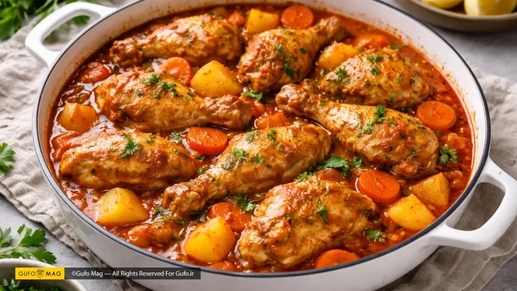 طرز تهیه خوراک مرغ