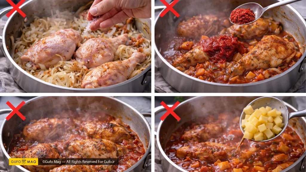 اشتباهات رایج خوراک مرغ