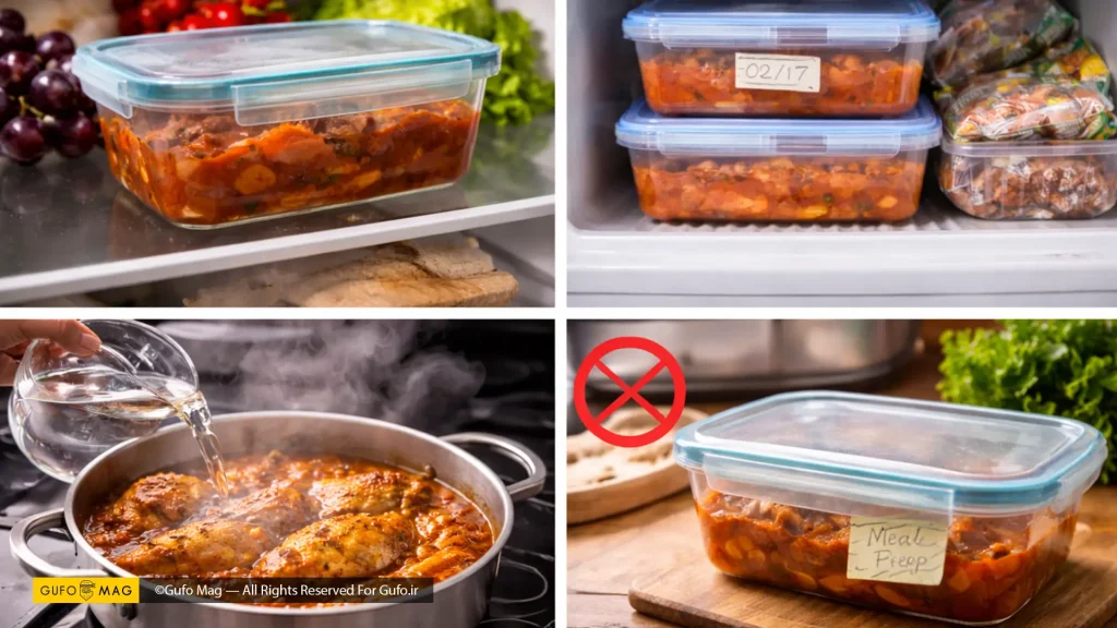 روش نگهداری خوراک مرغ