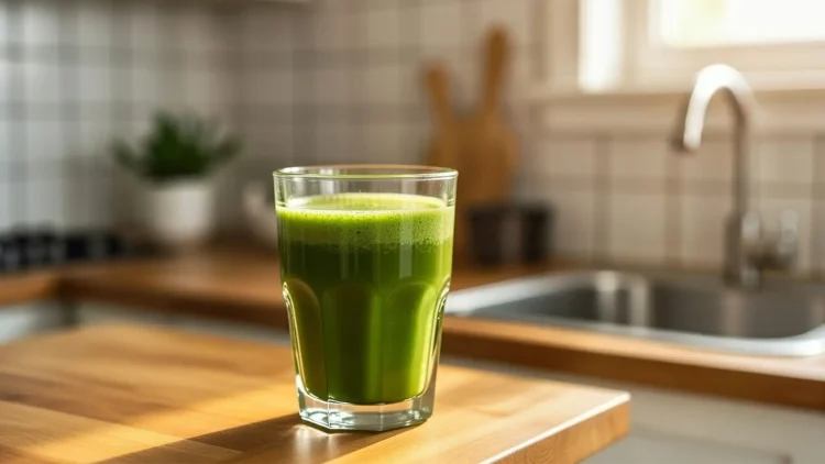 طرز تهیه اسموتی سبز آسان