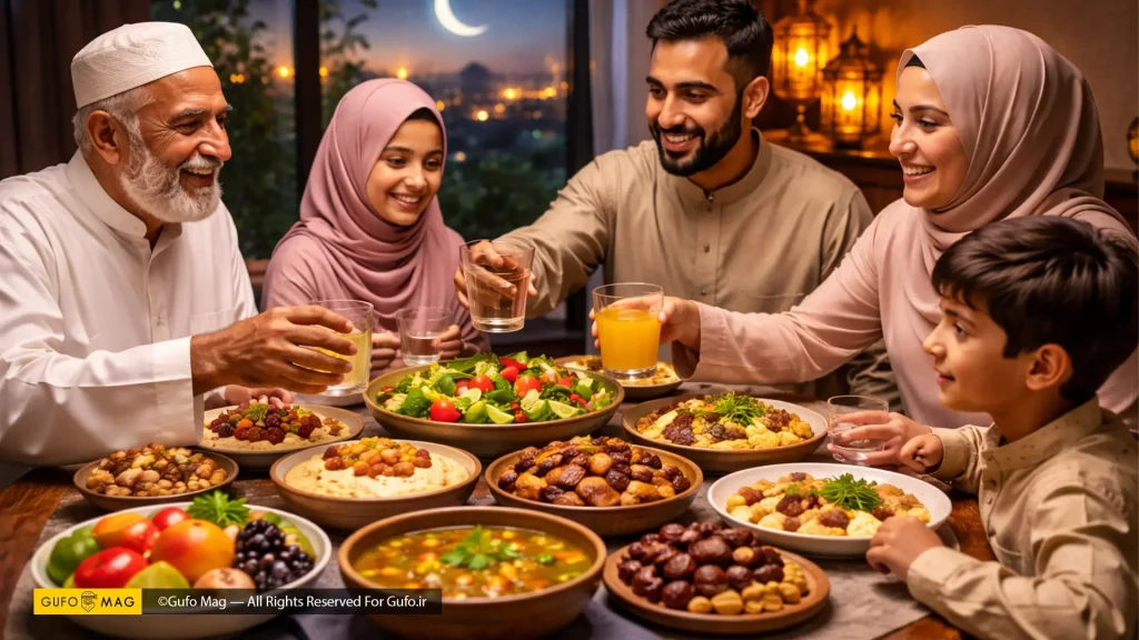 افطار کردن در ماه رمضان