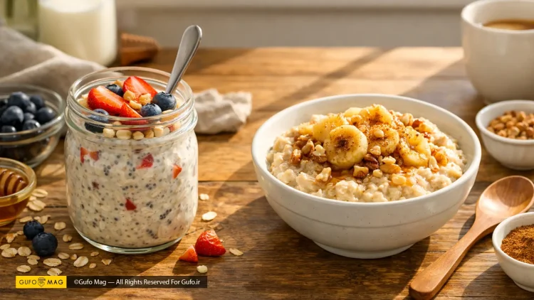 طرز تهیه اوتمیل با دو روش ساده